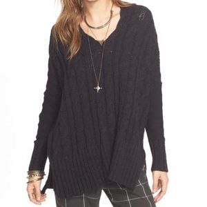Free People Easy Cable Sweater